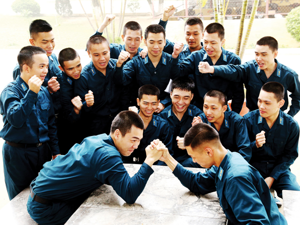 Tạo môi trường thân thiện để chiến sĩ mới sẵn sàng bước vào huấn luyện