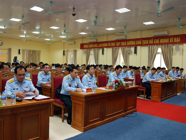 Cơ quan Cục Chính trị Phòng không - Không quân tổ chức Đại hội quân nhân nhiệm kỳ 2021-2023
