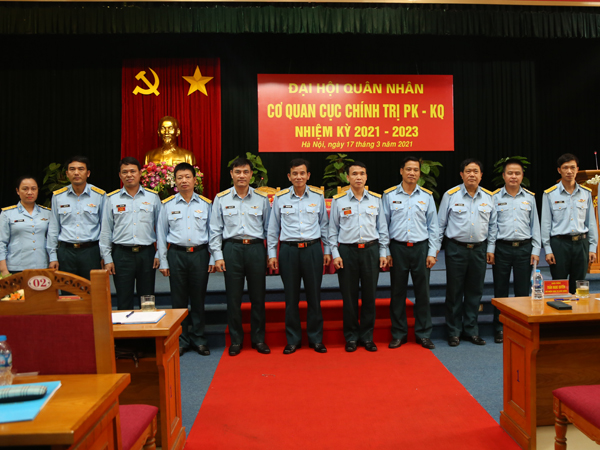 Cơ quan Cục Chính trị Phòng không - Không quân tổ chức Đại hội quân nhân nhiệm kỳ 2021-2023