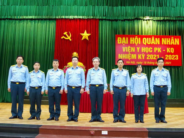 Viện Y học Phòng không - Không quân tổ chức Đại hội quân nhân nhiệm kỳ 2021-2023
