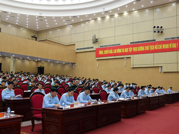 Quân chủng Phòng không - Không quân tổ chức 10 điểm cầu tham gia Hội nghị tuyến toàn quốc nghiên cứu, học tập, quán triệt Nghị quyết Đại hội XIII của Đảng