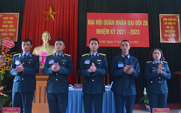 Đại đội 26 tổ chức Đại hội quân nhân nhiệm kỳ 2021-2023