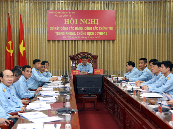 Tổng cục Chính trị sơ kết công tác Đảng, công tác chính trị trong phòng, chống dịch COVID-19