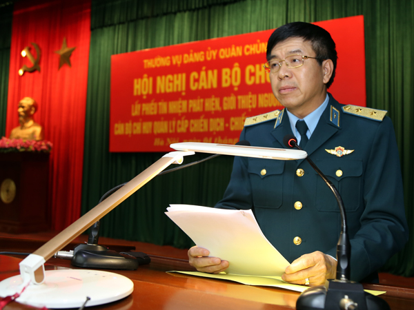 Thường vụ Đảng ủy Quân chủng Phòng không - Không quân tổ chức lấy phiếu tín nhiệm