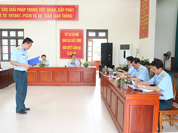 Đảng bộ Kho K286 tổ chức hội thi Bí thư chi bộ giỏi năm 2021