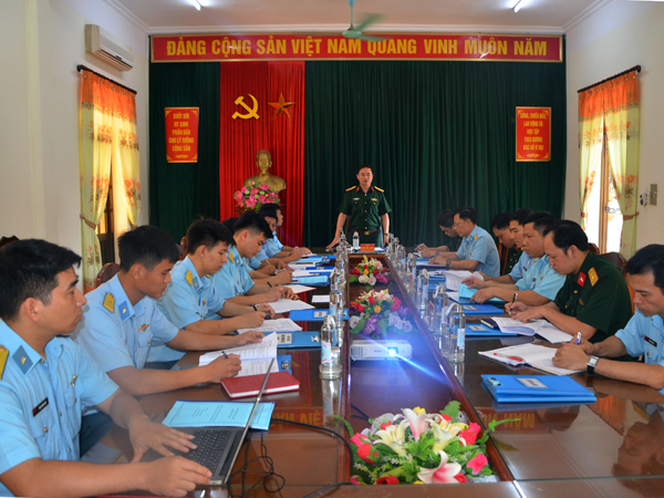 Khảo sát kết quả tham gia Giải thưởng “Tuổi trẻ sáng tạo” trong Quân đội tại Quân chủng Phòng không - Không quân