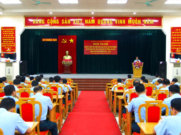Sư đoàn 365 Sơ kết 5 năm thực hiện Chỉ thị 05-CT/TW của Bộ Chính trị, Chỉ thị 87-CT/QUTW của Thường vụ Quân ủy Trung ương