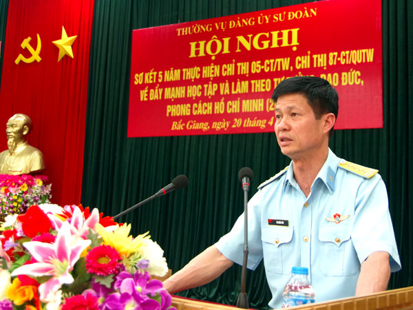 Sư đoàn 365 Sơ kết 5 năm thực hiện Chỉ thị 05-CT/TW của Bộ Chính trị, Chỉ thị 87-CT/QUTW của Thường vụ Quân ủy Trung ương