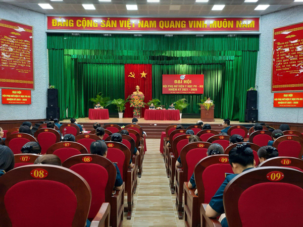 Viện Y học PK-KQ tổ chức Đại hội phụ nữ nhiệm kỳ 2021-2026