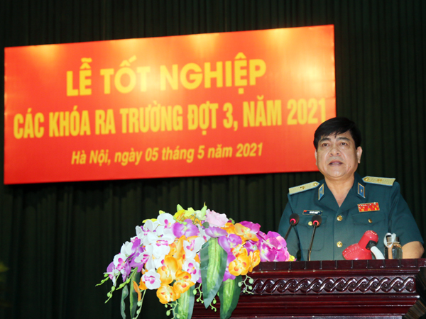 Học viện Phòng không - Không quân tổ chức Lễ tốt nghiệp các khóa ra trường đợt 3 năm 2021