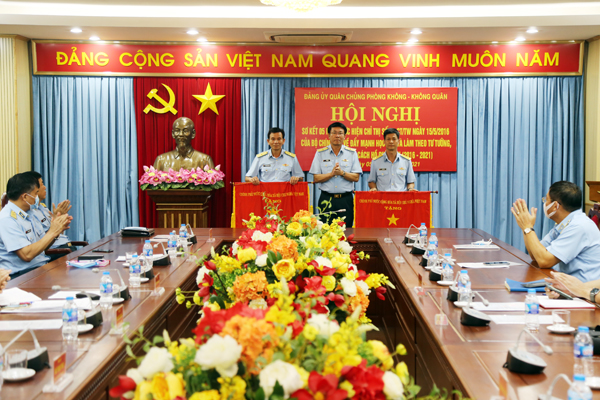 Đảng ủy Quân chủng Phòng không - Không quân sơ kết 5 năm thực hiện Chỉ thị số 05 của Bộ Chính trị (2016-2021)