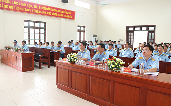 Đảng bộ Kho K286 tổ chức hội thi Bí thư chi bộ giỏi năm 2021