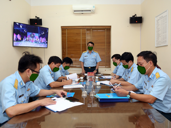 Quân chủng Phòng không - Không quân họp Ban Tổ chức, Ban Giám khảo Hội thi Cán bộ Đoàn giỏi cấp Quân chủng năm 2021