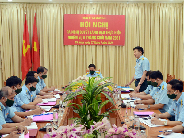 Các đơn vị của Quân chủng Phòng không - Không quân khu vực miền Trung triển khai nhiệm vụ 6 tháng cuối năm 2021