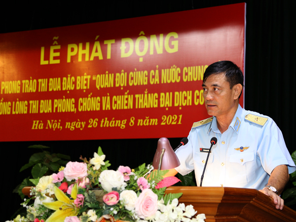 Các cơ quan Quân chủng Phòng không-Không quân phát động Phong trào thi đua đặc biệt “Quân đội cùng cả nước chung sức, đồng lòng phòng, chống và chiến thắng đại dịch COVID-19”