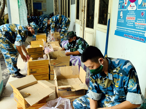 Sư đoàn 375 chung tay cùng TP Đà Nẵng phòng, chống dịch COVID-19