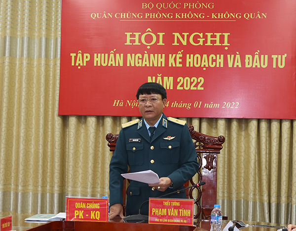 Quân chủng Phòng không-Không quân tập huấn ngành Kế hoạch và Đầu tư năm 2022