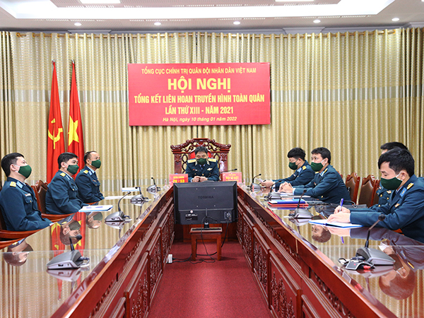 Quân chủng Phòng không - Không quân giành 1 huy chương vàng, 1 huy chương bạc tại Liên hoan Truyền hình toàn quân lần thứ XIII