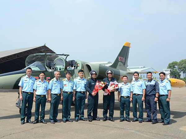 Nhà máy A41 tổ chức thành công ban bay thử trên máy bay L-39