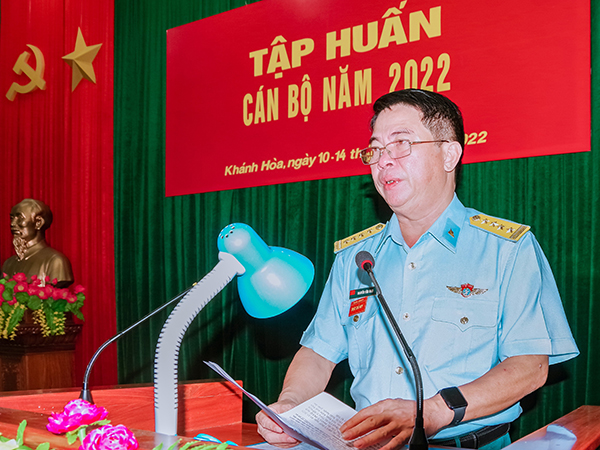 Sư đoàn 377 tổ chức tập huấn cán bộ năm 2022