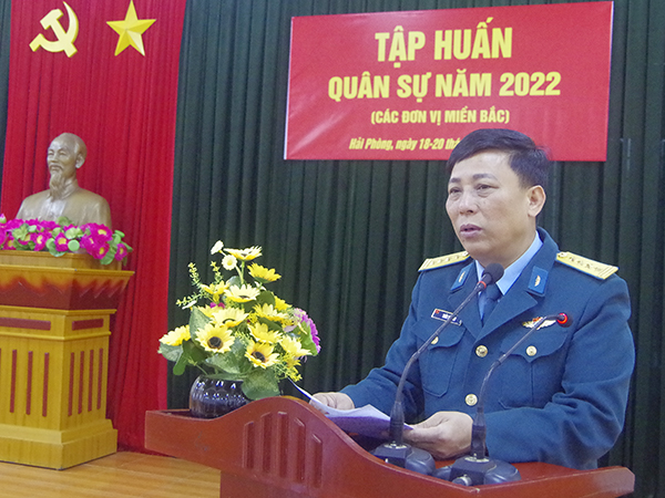 Quân chủng Phòng không - Không quân tập huấn quân sự năm 2022 cho các đơn vị miền Bắc