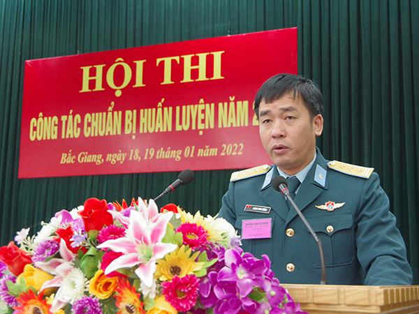 Sư đoàn 365 tổ chức Hội thi công tác chuẩn bị huấn luyện năm 2022