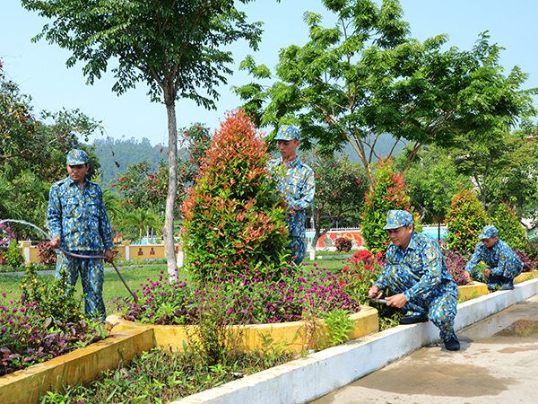 Môi trường văn hóa lành mạnh ở Trung đoàn 290