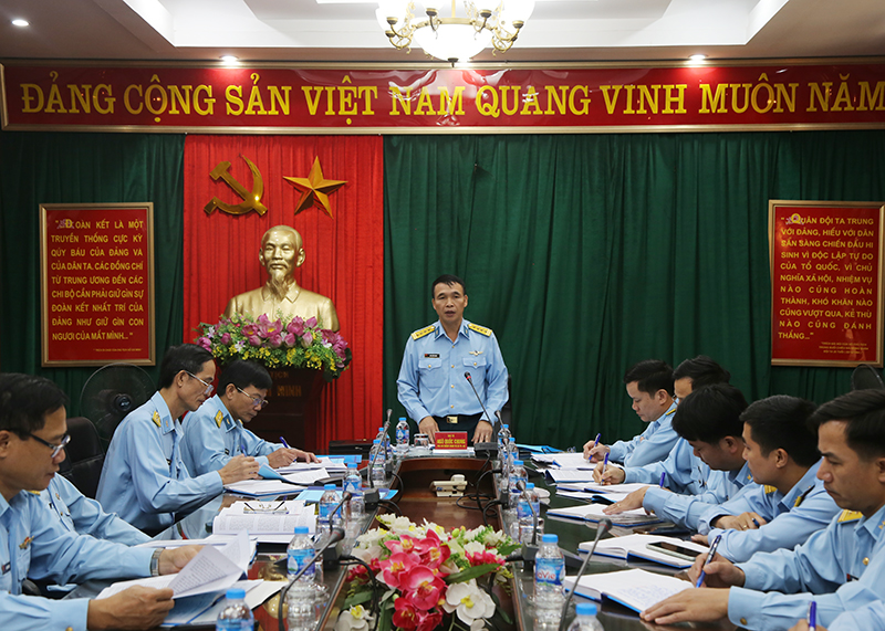 Quân chủng Phòng không - Không quân kiểm tra hoạt động công tác đảng, công tác chính trị tại Sư đoàn 361
