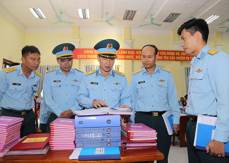 Quân chủng Phòng không - Không quân kiểm tra hoạt động công tác đảng, công tác chính trị tại Sư đoàn 361
