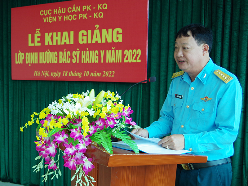 Viện Y học PK-KQ khai giảng lớp tập huấn định hướng bác sĩ hàng y năm 2022
