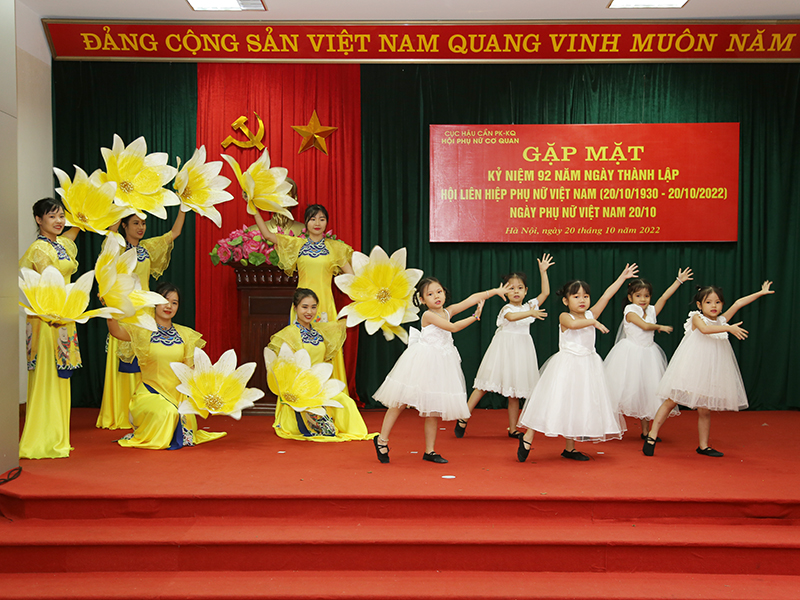 Các cơ quan, đơn vị trong Quân chủng PK-KQ gặp mặt nhân kỷ niệm 92 năm Ngày thành lập Hội Liên hiệp Phụ nữ Việt Nam