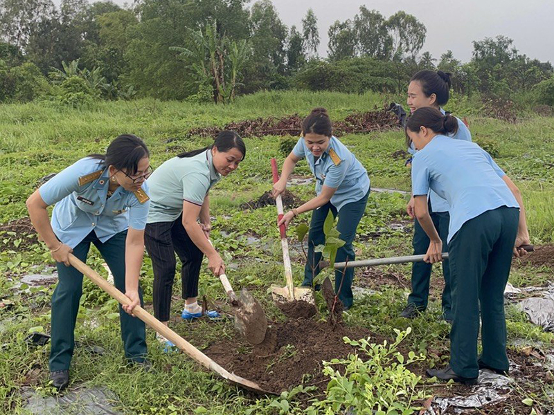 Phụ nữ Trung đoàn 917 pấn đấu đạt ba tiêu chí Phụ nữ Quân đội thời kỳ mới