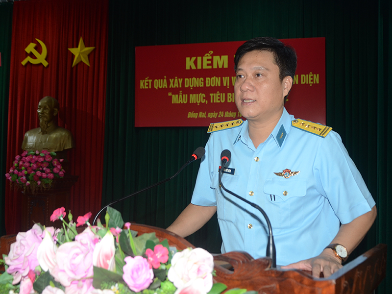 Quân chủng Phòng không - Không quân kiểm tra kết quả xây dựng đơn vị vững mạnh toàn diện “mẫu mực, tiêu biểu” năm 2022