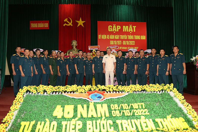 Trung đoàn Không quân 930 gặp mặt kỷ niệm 45 năm Ngày truyền thống (8-10-1977 / 8-10-2022)
