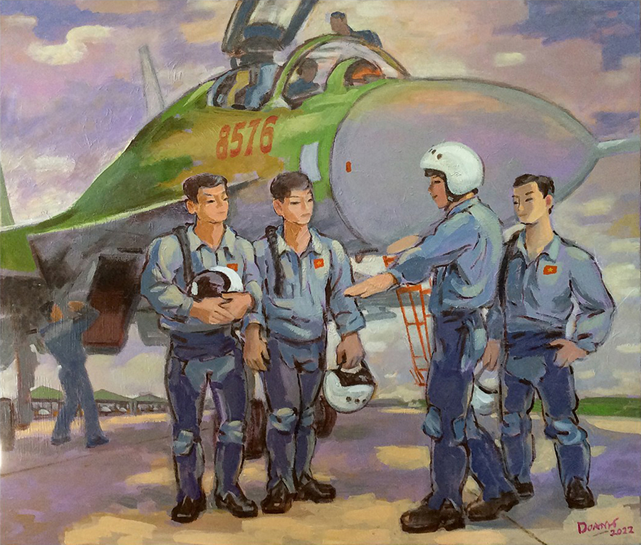 Mời bạn đọc tham gia bình chọn tác phẩm mỹ thuật, nhiếp ảnh về chủ đề 50 năm Chiến thắng “Hà Nội - Điện Biên Phủ trên không”