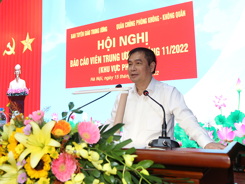 Hội nghị Báo cáo viên Trung ương tháng 11 năm 2022 khu vực phía Bắc