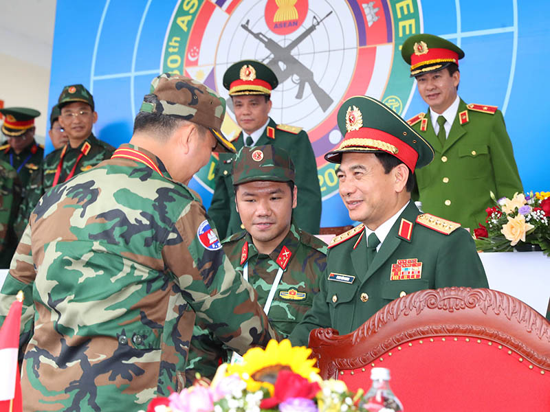 Bế mạc Giải Bắn súng quân dụng Lục quân các nước ASEAN lần thứ 30