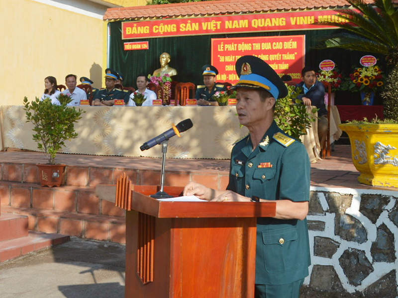 Trung đoàn 284 phát động thi đua cao điểm chào mừng kỷ niệm 50 năm Chiến thắng “Hà Nội -Điện Biên Phủ trên không”