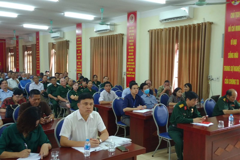 Hội Cựu chiến binh TP Bắc Ninh tổ chức tuyên truyền về 50 năm Chiến thắng “Hà Nội - Điện Biên Phủ trên không”