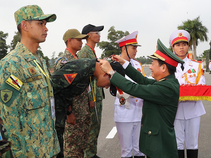 Bế mạc Giải Bắn súng quân dụng Lục quân các nước ASEAN lần thứ 30