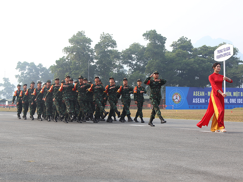 Khai mạc Giải Bắn súng quân dụng Lục quân các nước ASEAN lần thứ 30