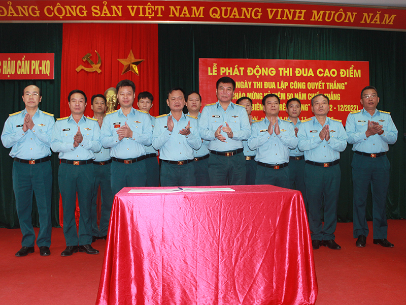 Các cơ quan, đơn vị trong Quân chủng Phòng không - Không quân phát động thi đua cao điểm “50 ngày thi đua lập công quyết thắng”