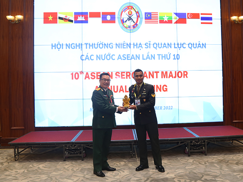 Hội nghị thường niên Hạ sĩ quan Lục quân các nước ASEAN lần thứ 10