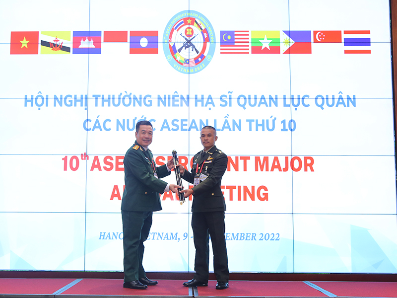 Hội nghị thường niên Hạ sĩ quan Lục quân các nước ASEAN lần thứ 10