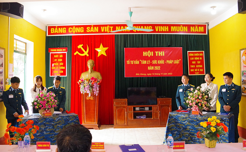 Kinh nghiệm hoạt động “Tổ tư vấn tâm lý, sức khỏe, pháp luật” ở Trung đoàn 291