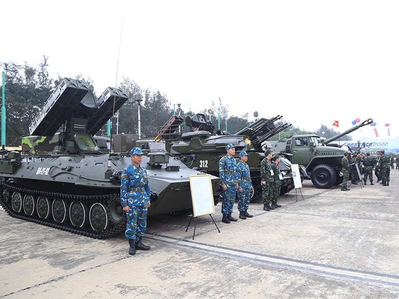 Khai mạc Triển lãm Quốc phòng quốc tế Việt Nam 2022