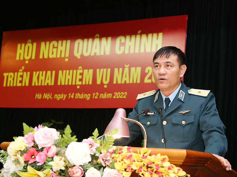 Các cơ quan, đơn vị trong Quân chủng Phòng không - Không quân tổ chức Hội nghị quân chính năm 2022
