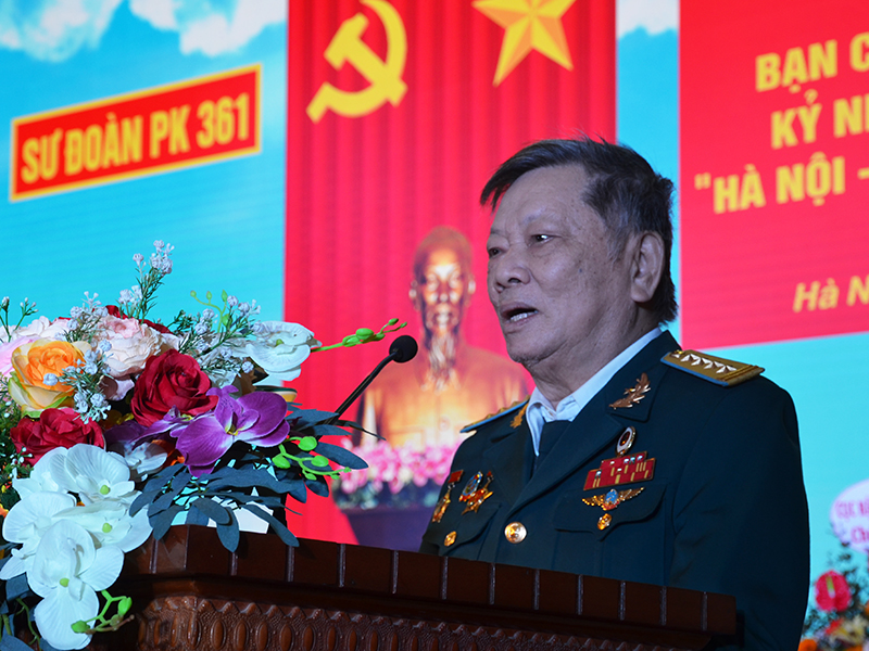 Gặp mặt bạn chiến đấu Sư đoàn Phòng không 361 kỷ niệm 50 năm chiến thắng “Hà Nội - Điện Biên Phủ trên không”