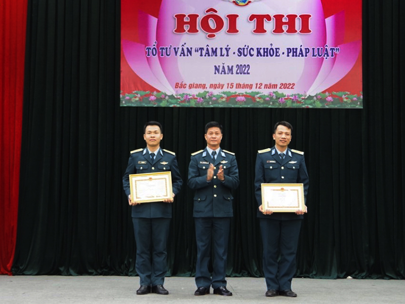 Sư đoàn 365 tổ chức Hội thi Tổ tư vấn “Tâm lý, sức khỏe, pháp luật” năm 2022