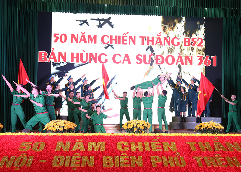 Sư đoàn 361 gặp mặt kỷ niệm 50 năm Chiến thắng “Hà Nội - Điện Biên Phủ trên không”